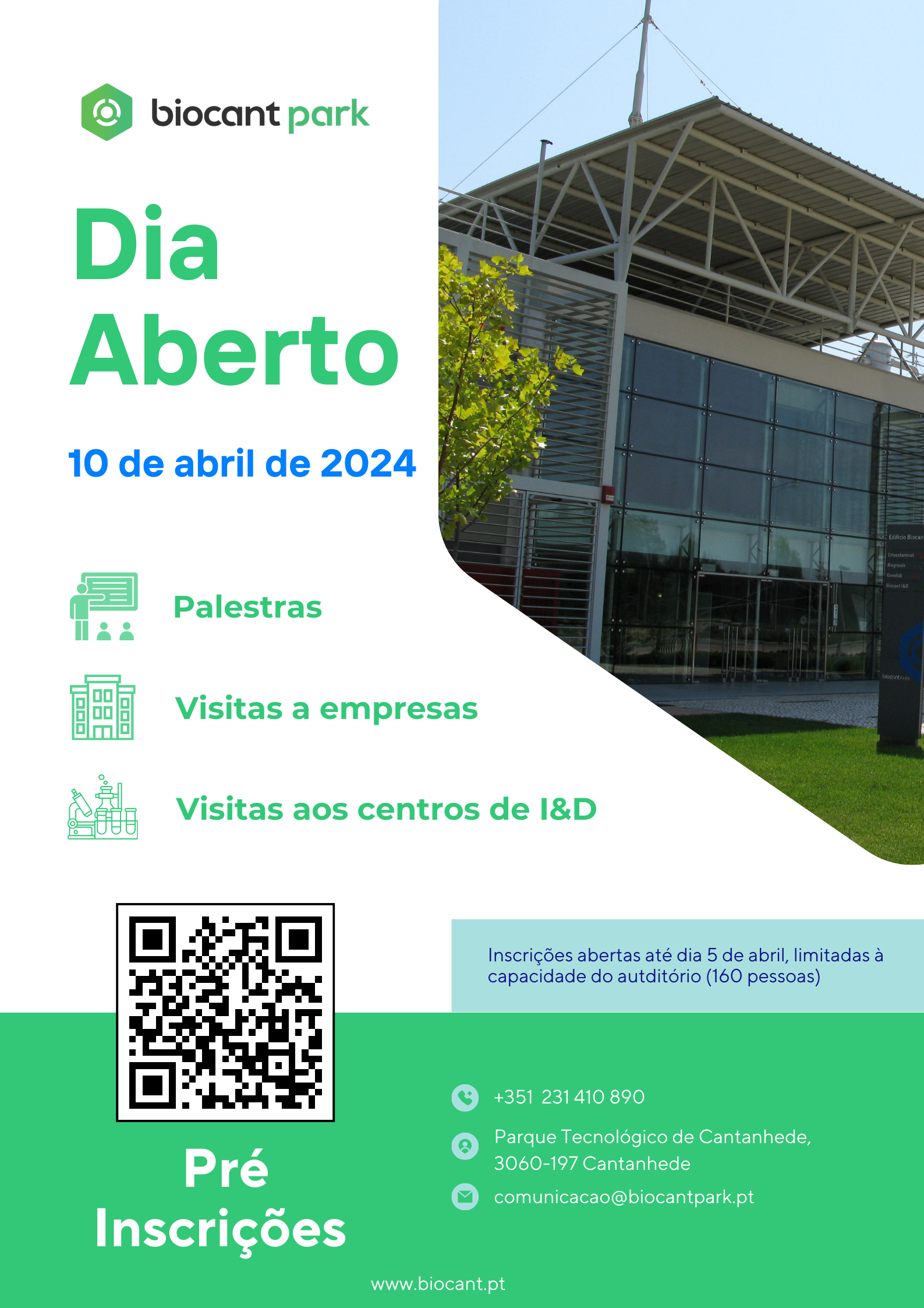 Dia Aberto no Biocant Park
